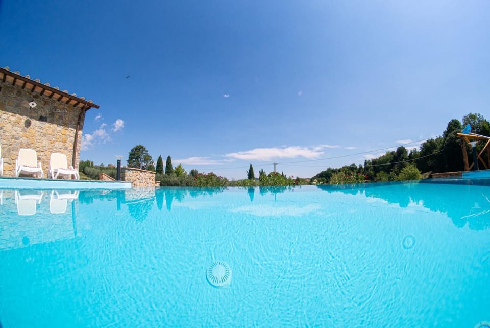 Private pool and terrace