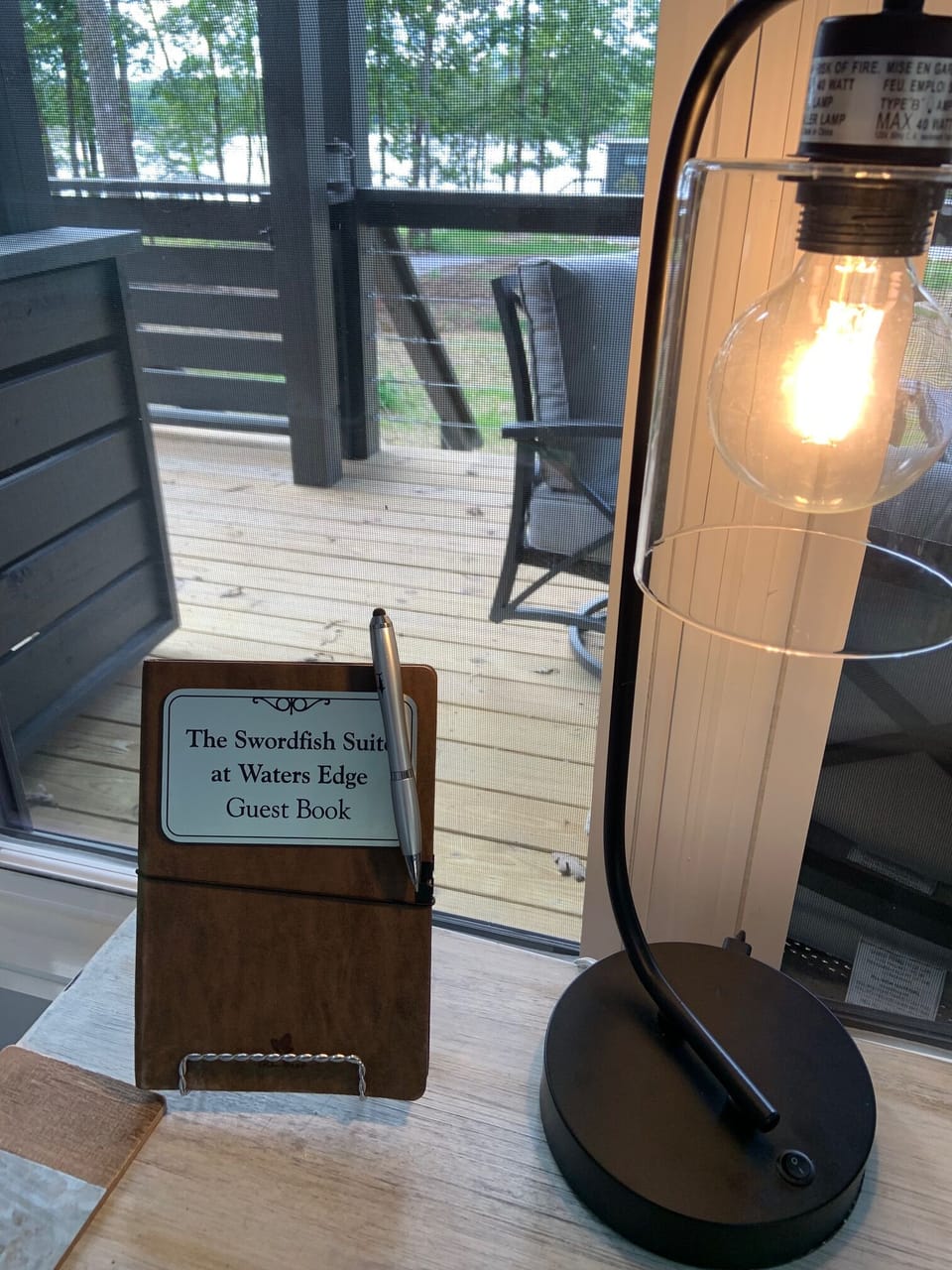 Sign the Guest book before you leave!  We love to hear from our visitors!!