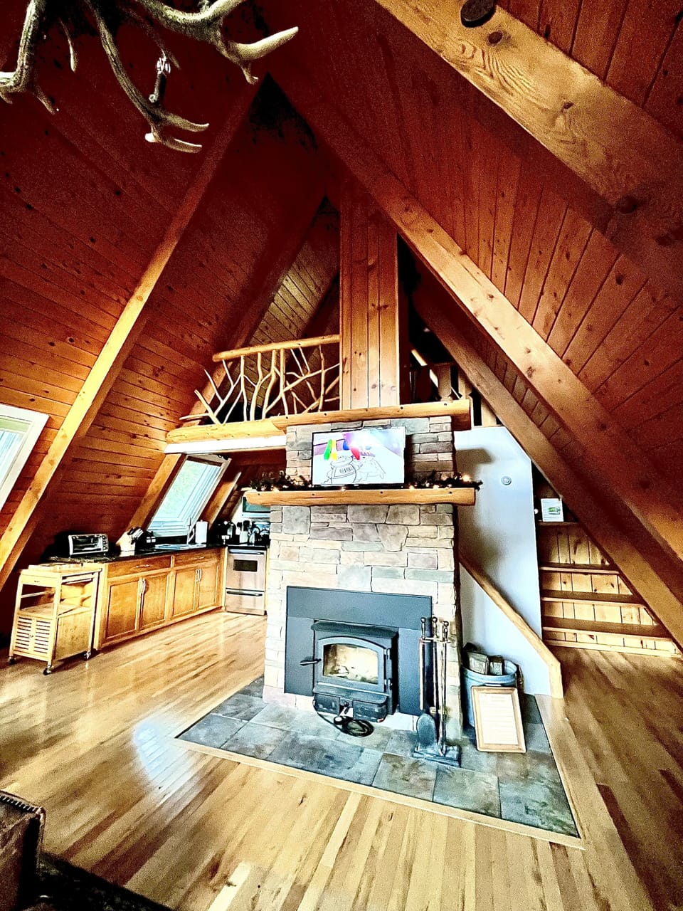 Wood burning stove