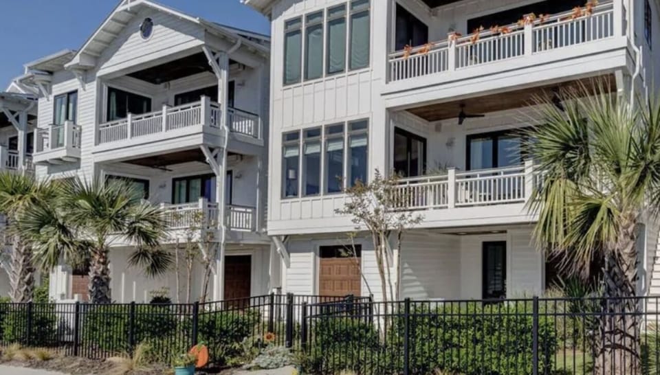 Gated Access-Front of Condo Unit 14A on Seagull Street. 