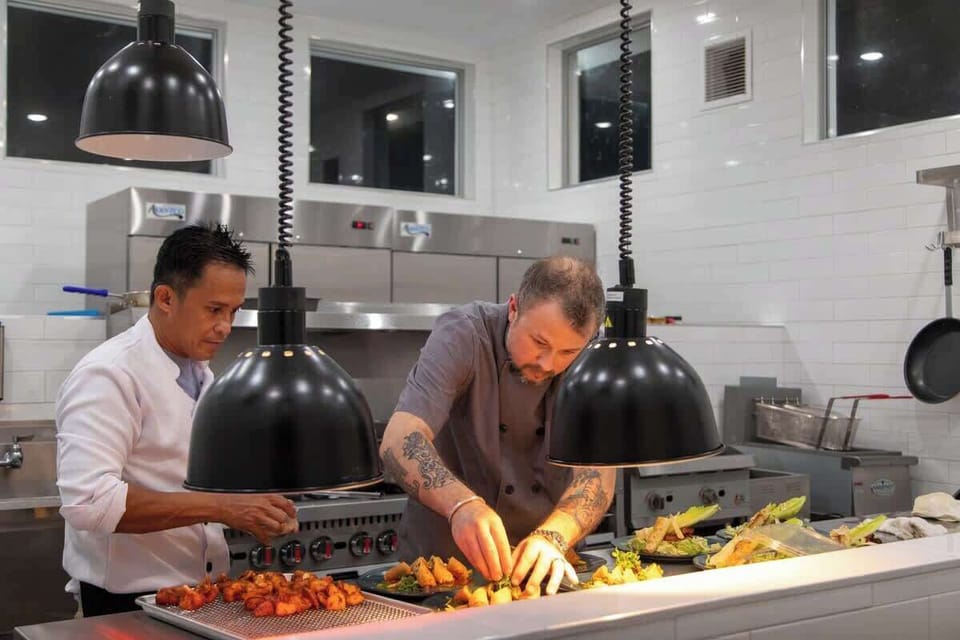 Amazing dishes prepared by Francois (head chef) and Salvatore, combining more than 30 years of experience.