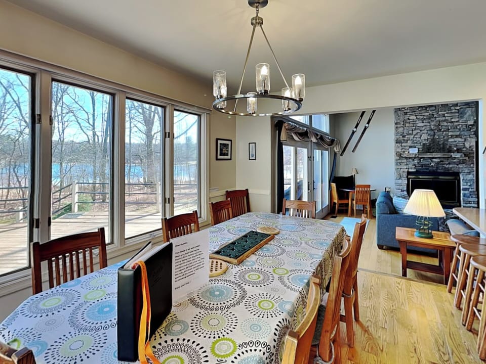 Lake View Dining Area