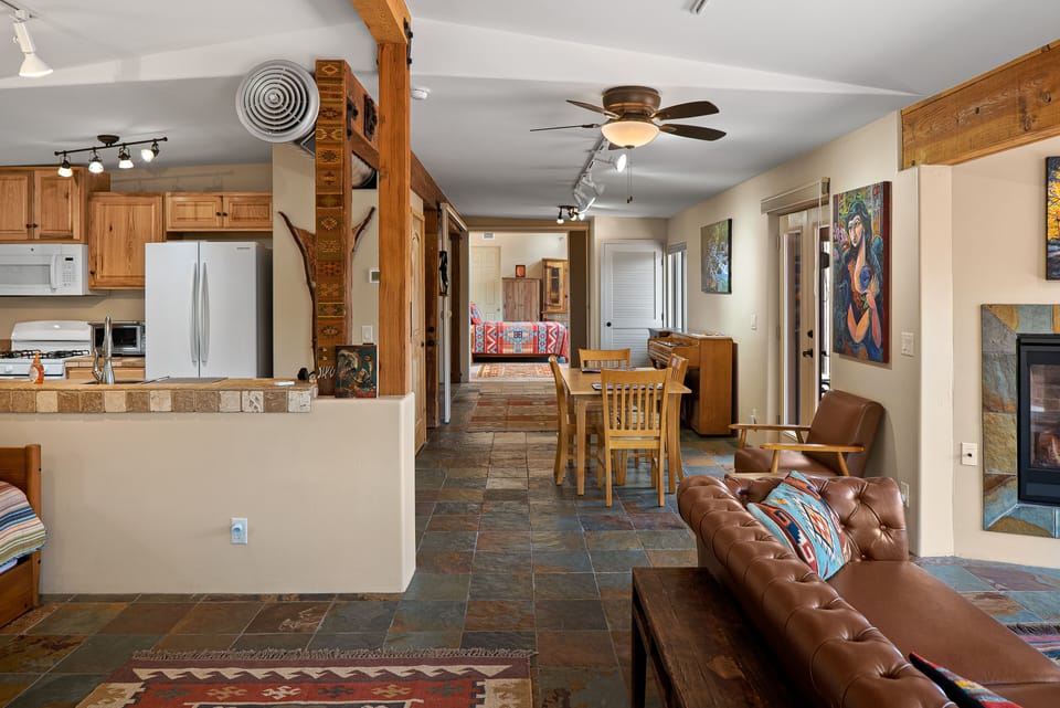 Spacious open concept living