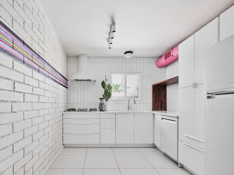 Prepare some homemade meals in this pristine kitchen!