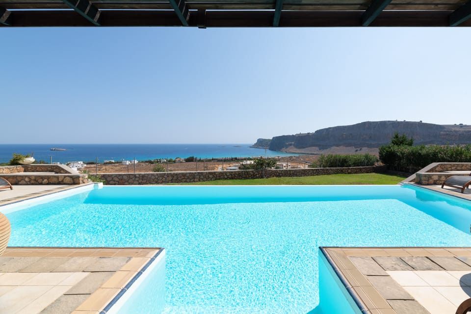 Villa Athena - just step down into your own private pool