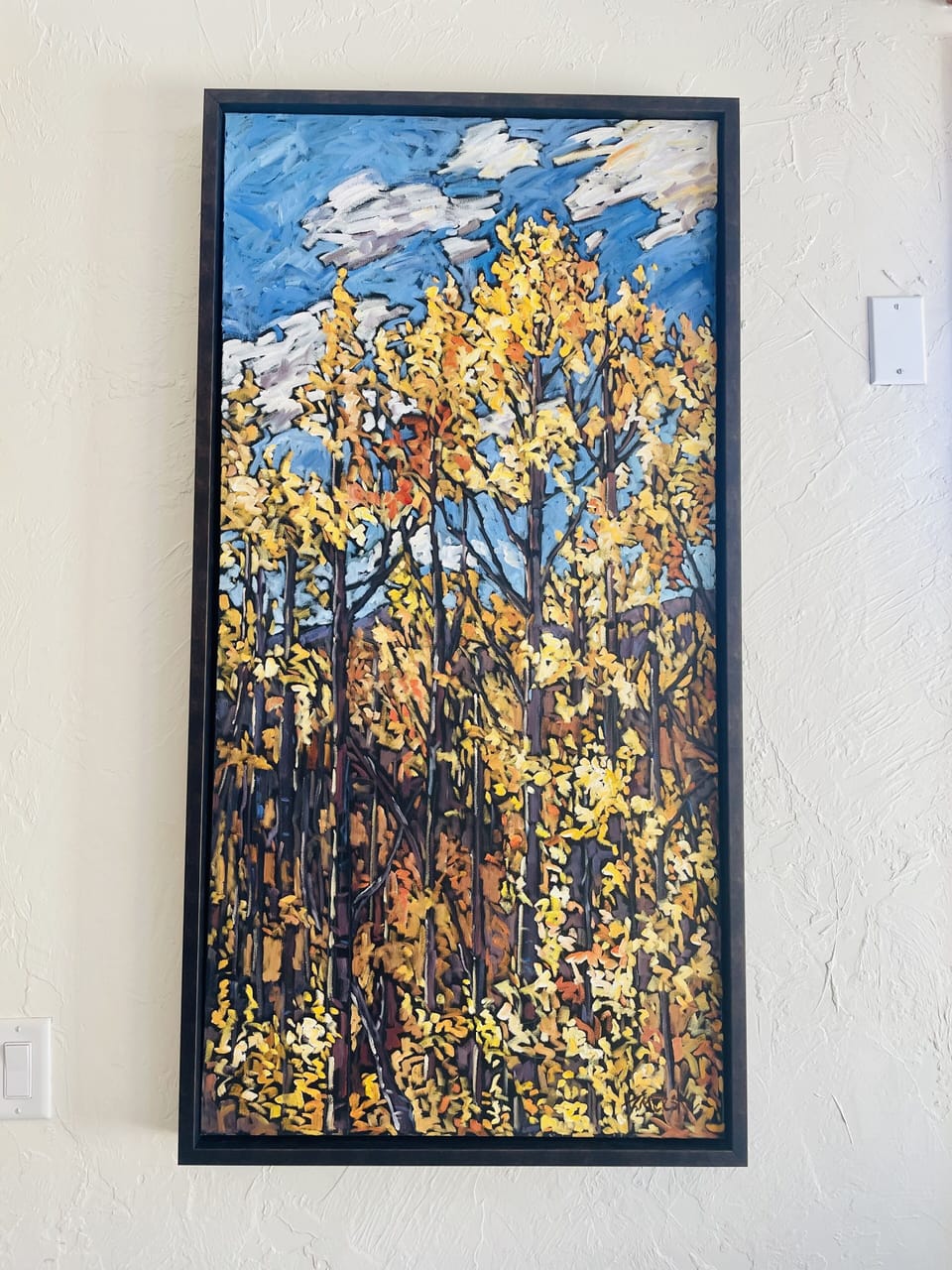 Original artwork by local artist