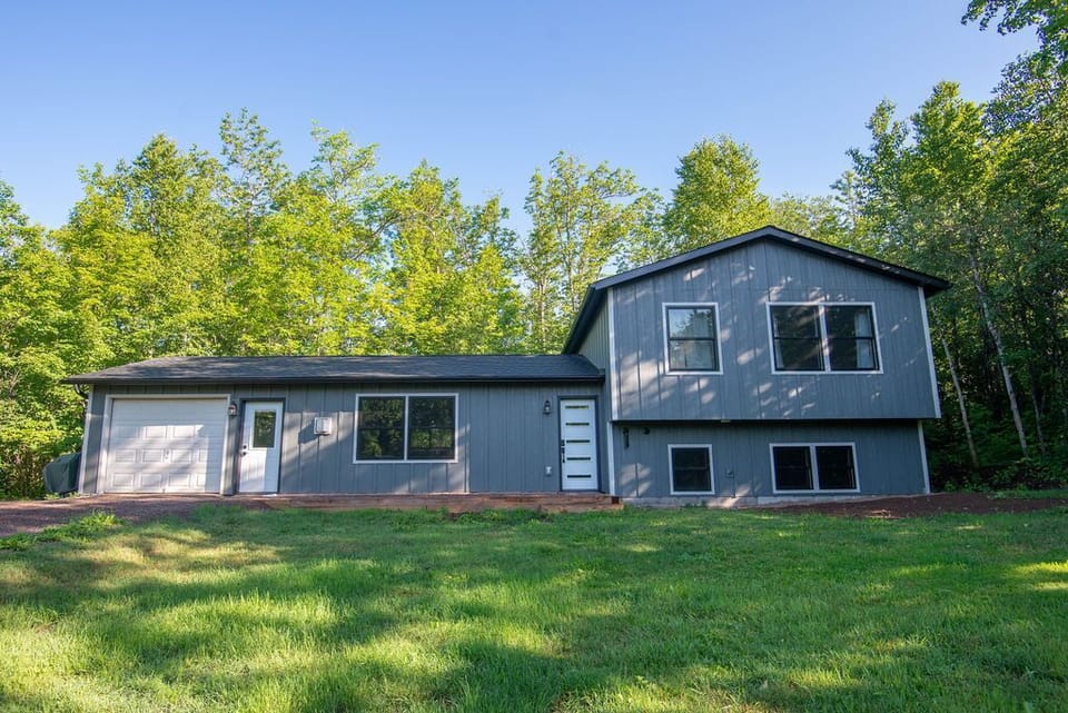 Freshly updated and a big yard for play.