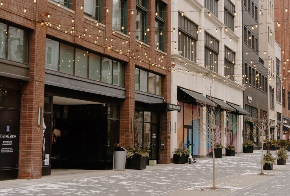 Walk down Woodward Ave.