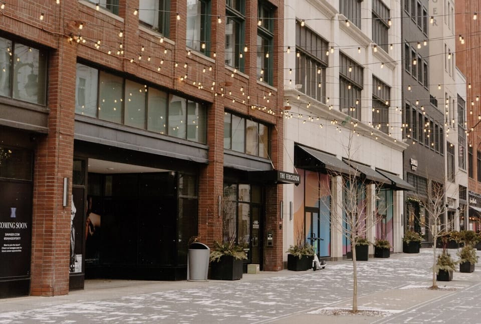 Take a stroll down Woodward Ave.