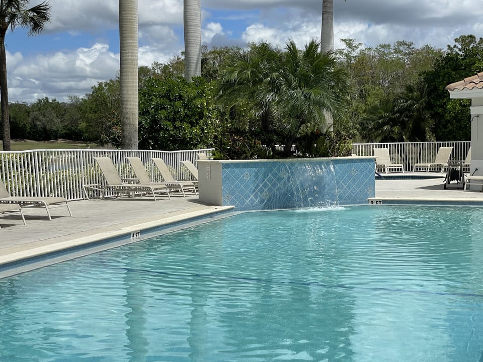 Enjoy a refreshing swim at the Hidden Lakes pool w/ waterfall feature. 