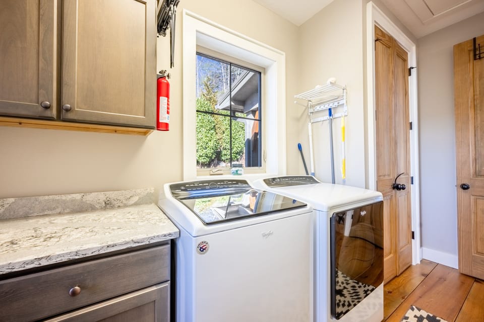 Laundry Room off the kitchen 