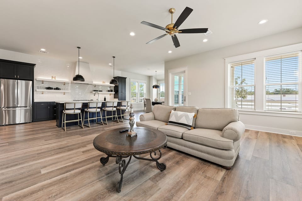 Plenty of open space 