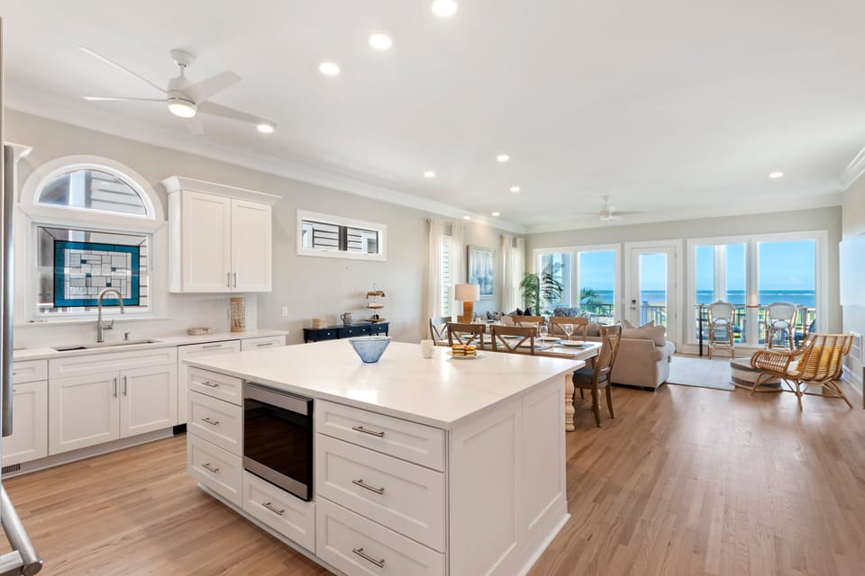 Fully-equipped kitchen.