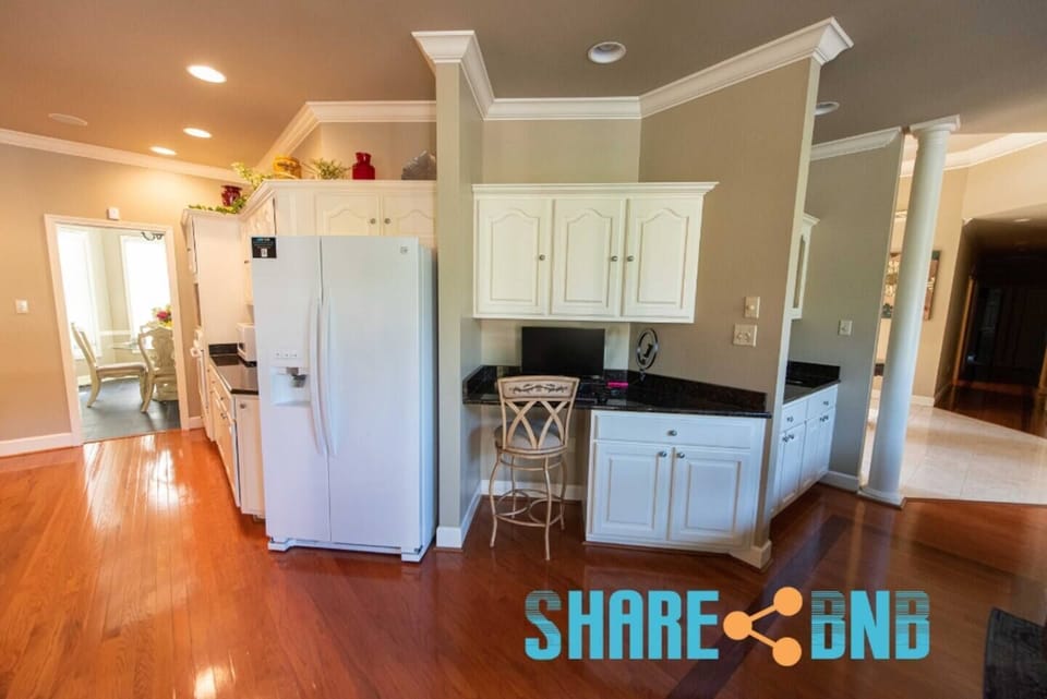 Need to attend work? Feel free to set it up in the office space.