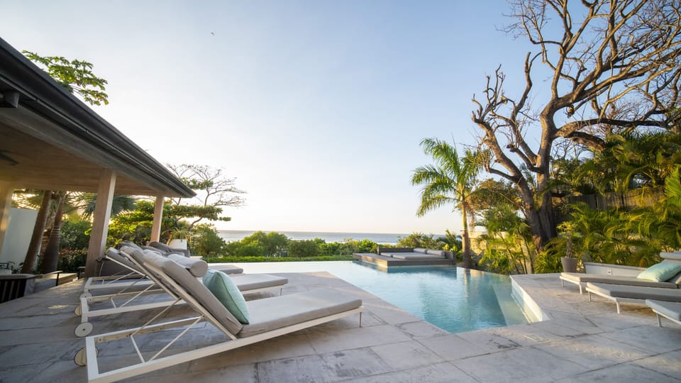 Ocean view, pool deck