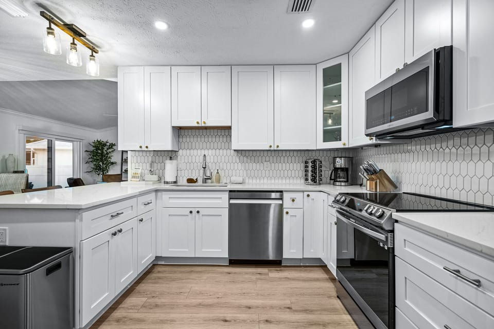 Stainless steel appliances