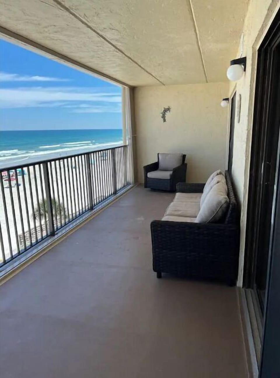 Beautiful large balcony