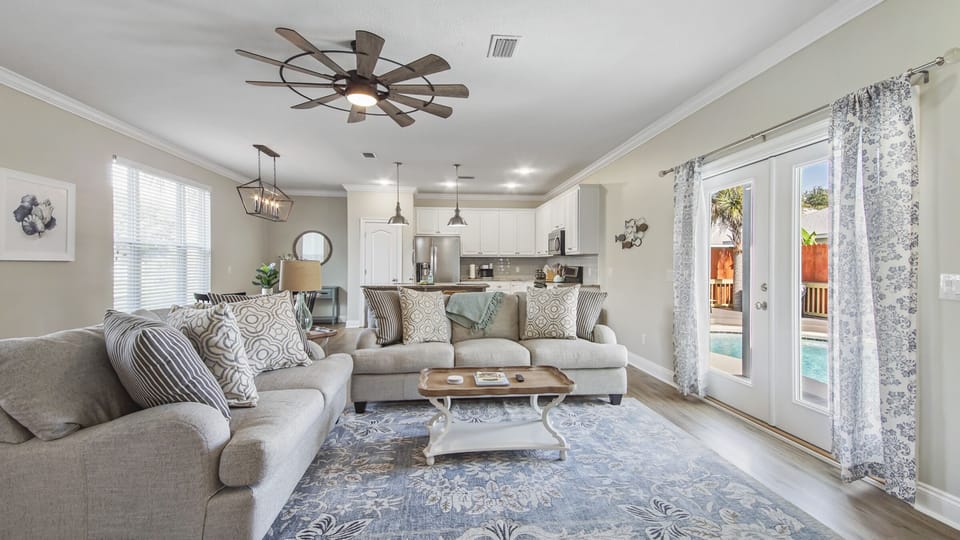 If the couches look comfortable, that's because they are!