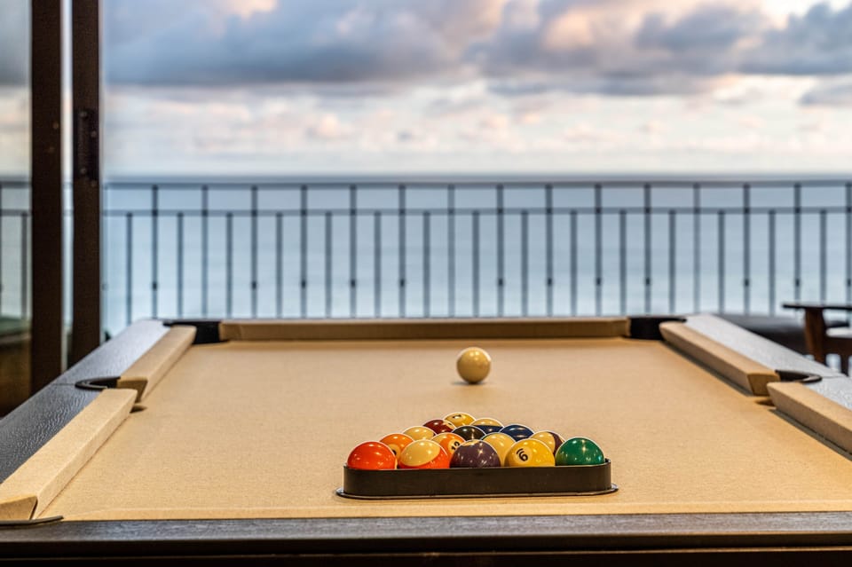 ocean view pool table