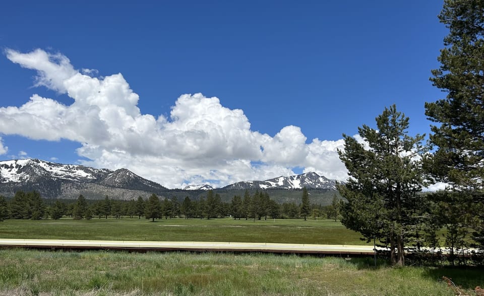 Nearby golf course