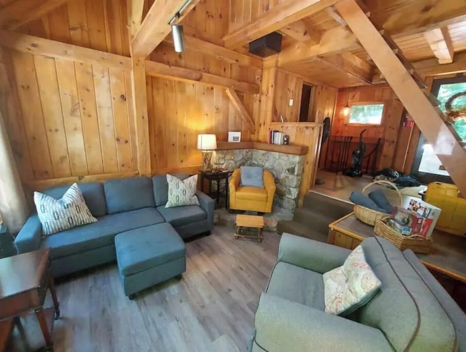 Sunken living room