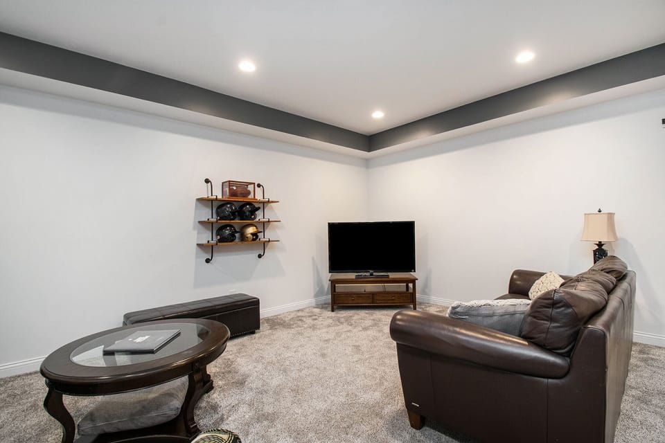 Basement family room