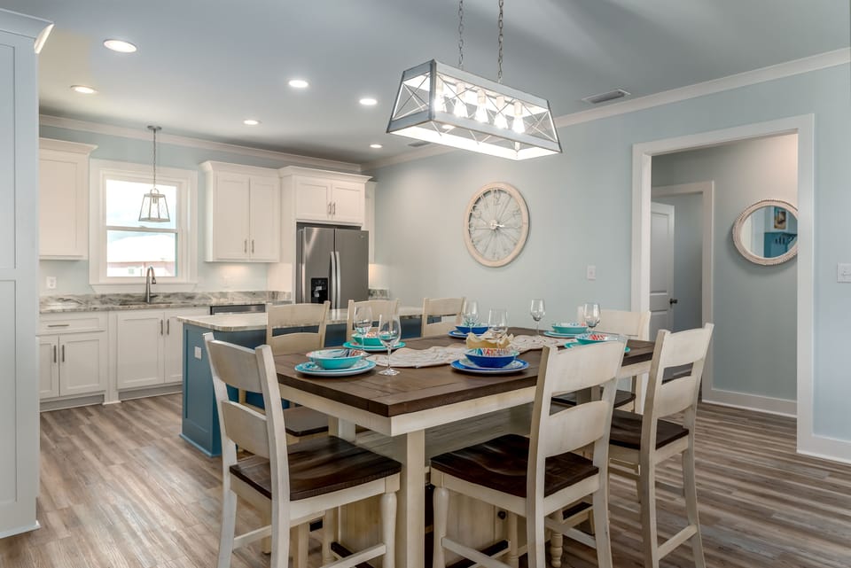 Southern Ties Dining Room Dauphin Island Beach Rentals