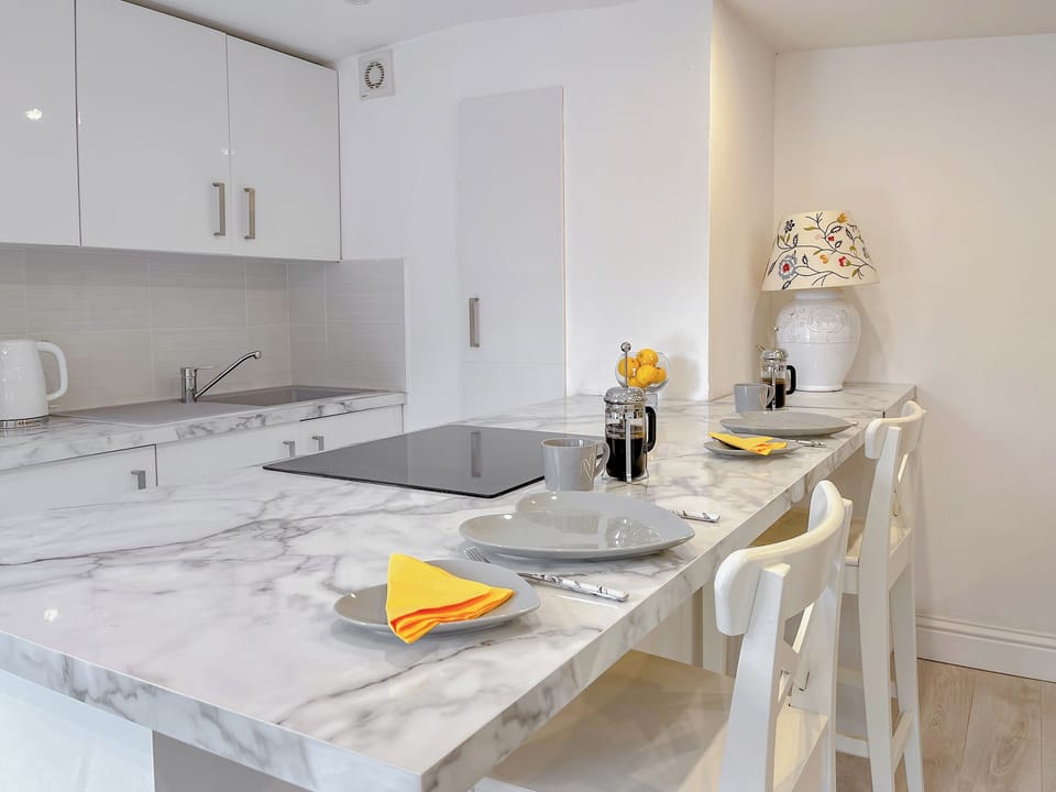 Kitchen area | The Haven Lodge, Ashbourne
