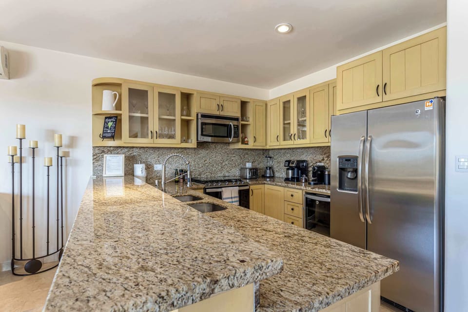 Your culinary haven awaits in our stylish kitchen