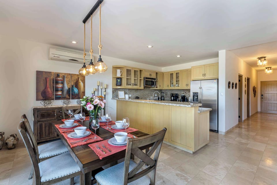 Feast your eyes on the beauty of our tastefully decorated dining area