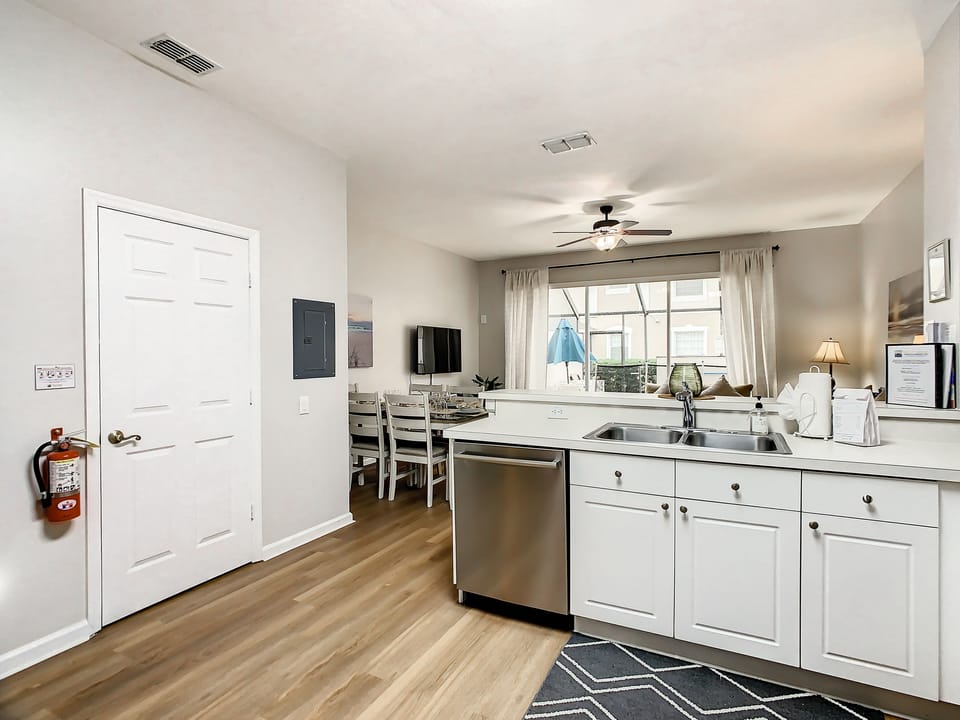 Open-concept kitchen with modern appliances and plenty of natural light.