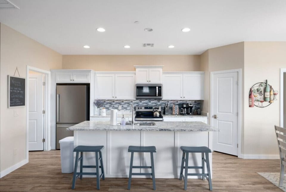Our kitchen is equipped for all your cooking needs