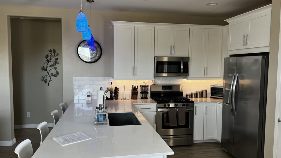 Kitchen with Frigidaire appliances