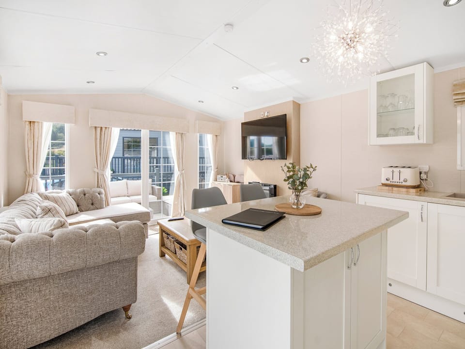 Open plan living space | European Lodge - Lady Edith&rsquo;s Duo, Scarborough