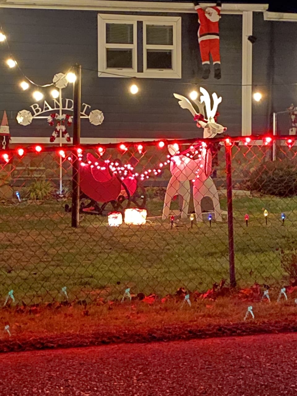 Decorated for Christmas stays 