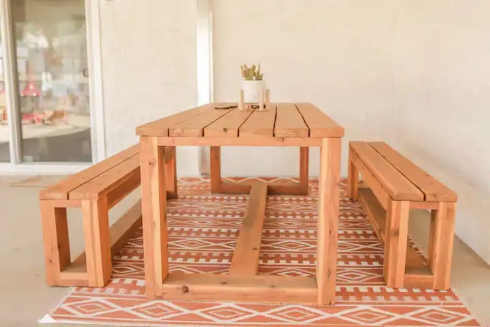 The Mustard Door: 10mins to Park |Fire pit |  AC House in Joshua Tree