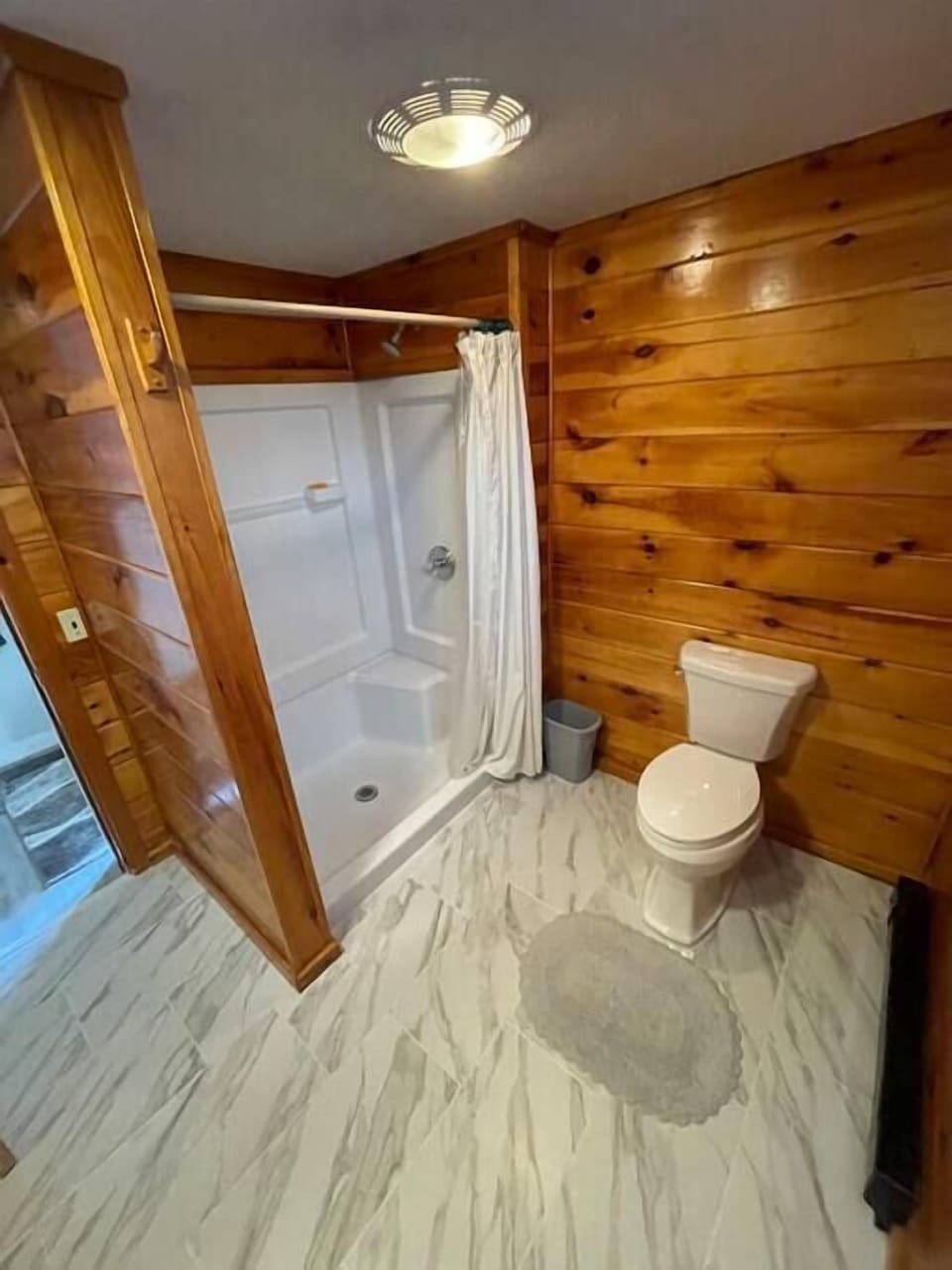 Large Bathroom and shower