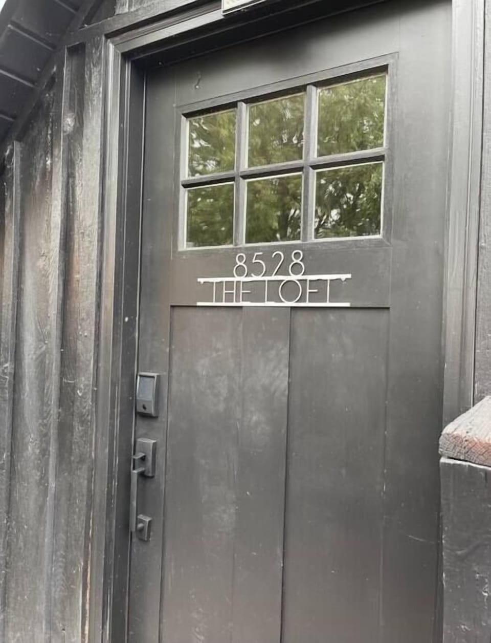 All Doors have keypad and are labeled