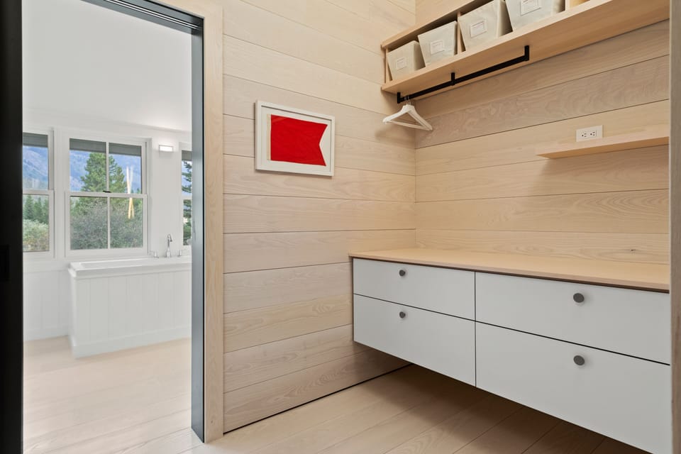 Master Closet Into Bathroom