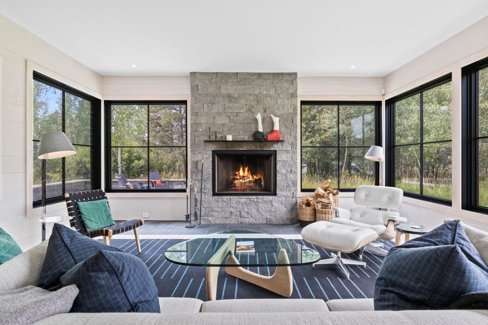 Living Room / Wood Burning Stove