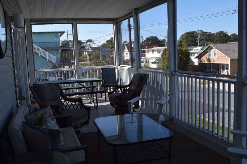 Screened porch