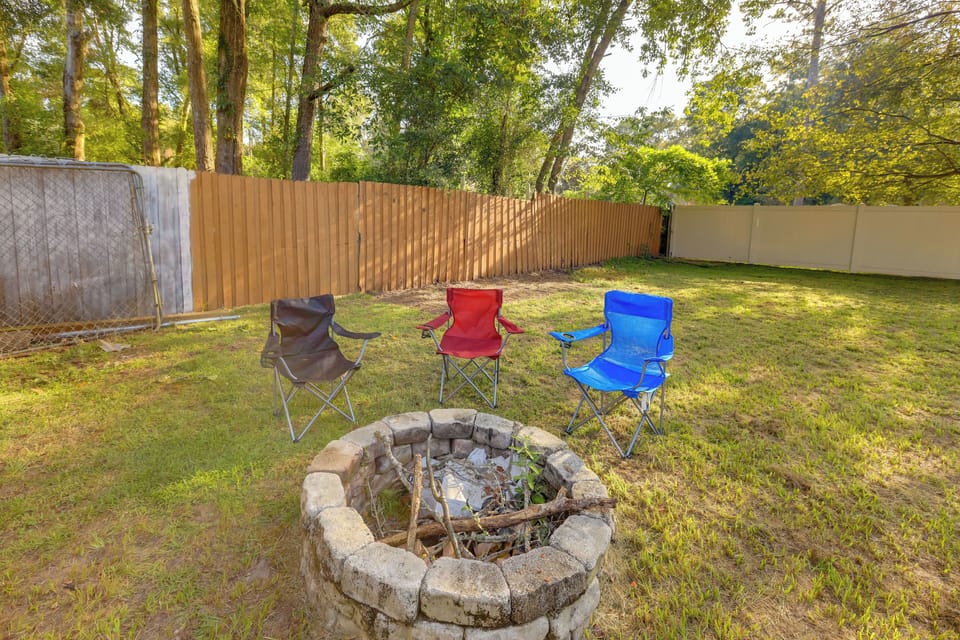 Wood-Burning Fire Pit