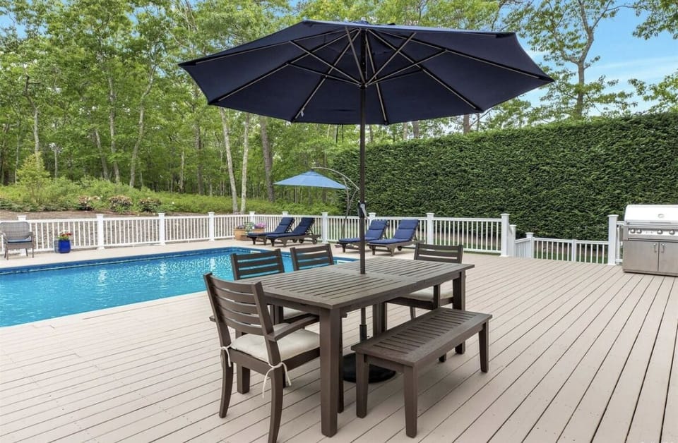 Dining Area on Deck