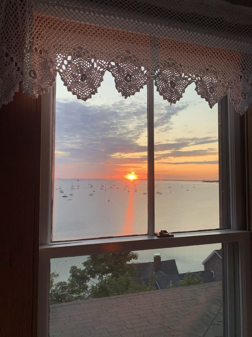 Sunrise from bedroom 2