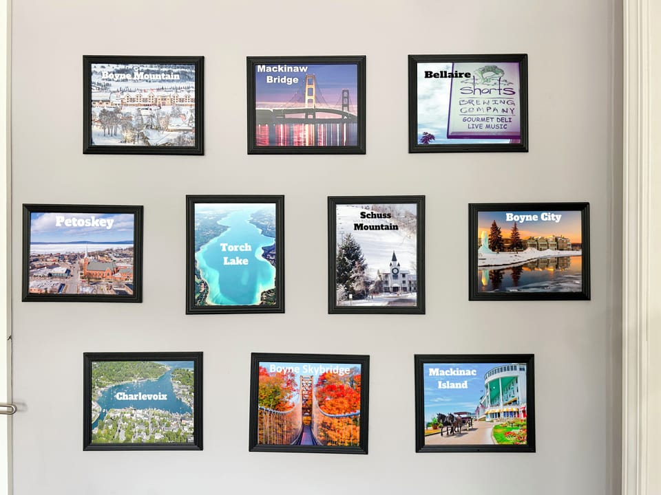 Everything pictured is within 10-60 minutes away from our home, so much to do!