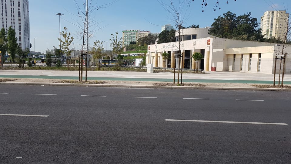 Estação do metro  da Pontinha