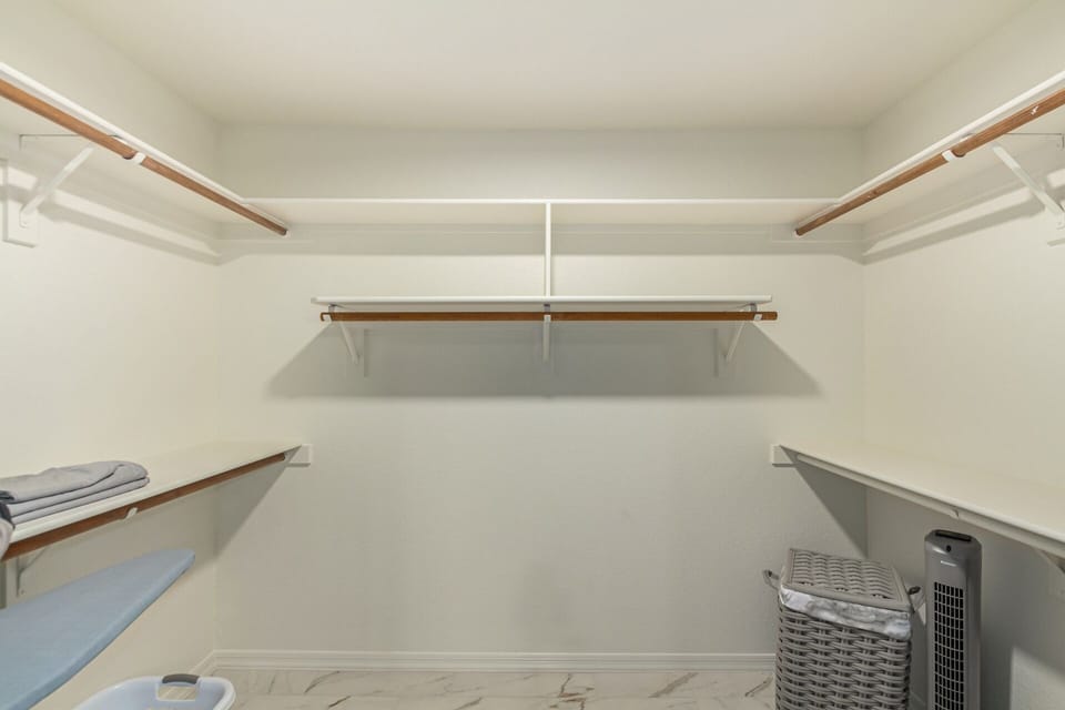 Huge walk in closet