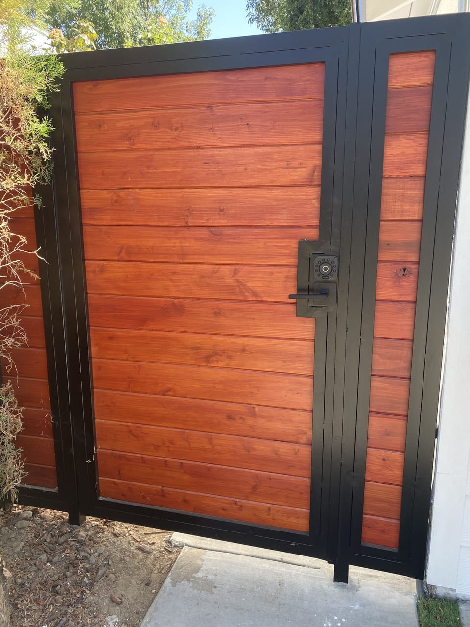 Front entrance gate