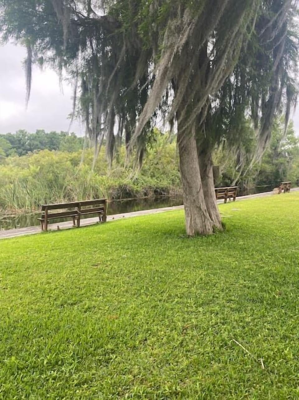 We have approximately 300' of dock and seating area for your enjoyment!