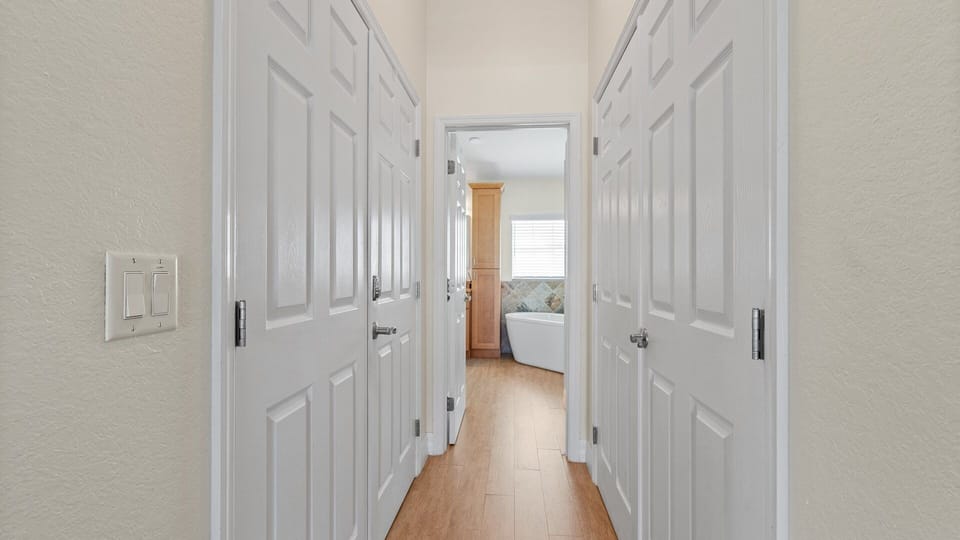 Master bedroom closet
